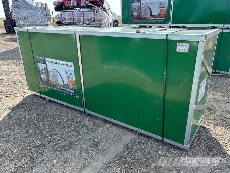 Suihe S308515R-300gPE 30 ft x 85 ft x 15 ft Storage Buil Edificación de acero