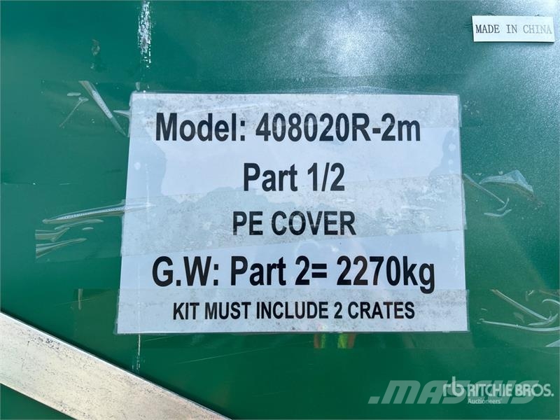 Suihe S408020R-300gPE 40 ft x 80 ft x 20 ft Storage Buil Edificación de acero