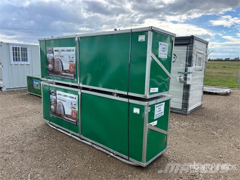 Suihe S408020R-300gPE 40 ft x 80 ft x 20 ft Storage Buil Edificación de acero