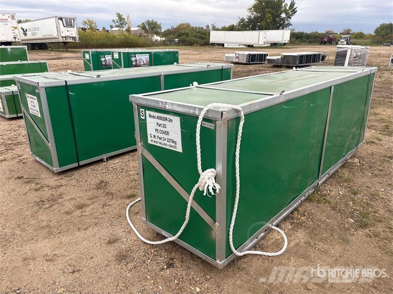 Suihe S408020R-300gPE 40 ft x 80 ft x 20 ft Storage Buil المباني الإطار الصلب