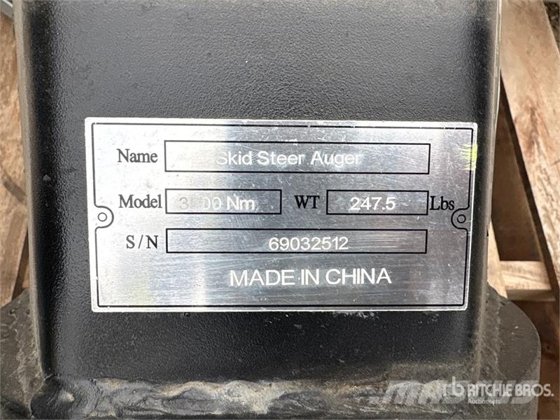Suihe SSA 45 in Skid Steer Auger (Unused) Deliciler