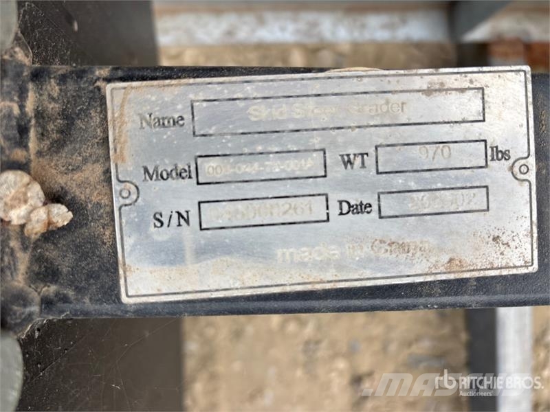 Suihe SSABG Adjustable Box Skid Steer Grader (Unused) مكونات أخرى
