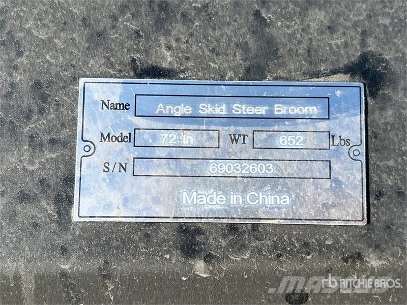 Suihe SSBA 70 in Skid Steer Broom (Unused) Zametací kartáče