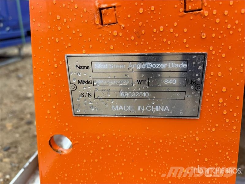Suihe SSD-A blade Skid Steer Dozer (Unused) Lâminas