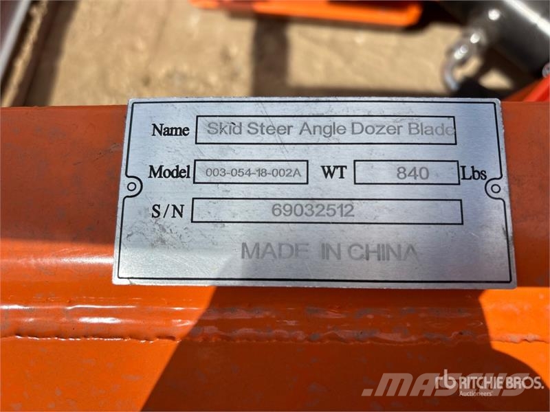 Suihe SSD-A blade Skid Steer Dozer (Unused) Πτερύγια