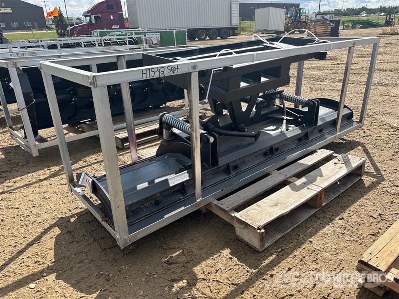 Suihe SSD-YS86 86 in Angle Skid Steer Dozer (Unused) Πτερύγια