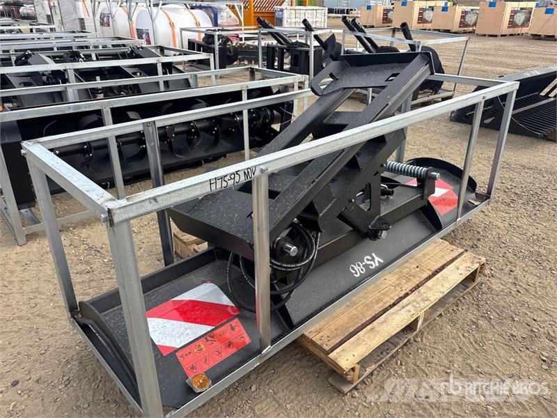 Suihe SSD-YS86 86 in Angle Skid Steer Dozer (Unused) Lâminas