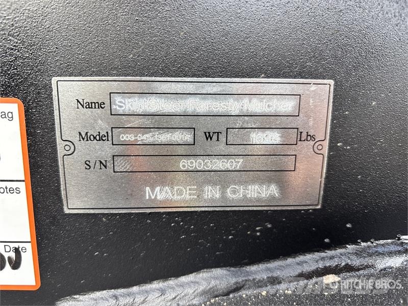 Suihe SSFM 60 in Skid Steer Mulcher (Unused) Forstmulcher