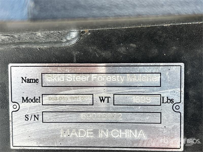 Suihe SSFM 60 in Skid Steer Mulcher (Unused) Lesní mulčovače