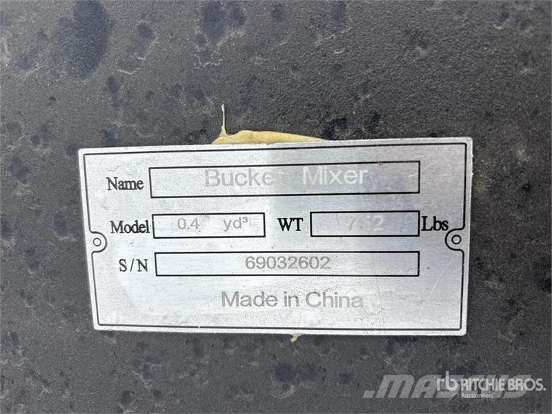 Suihe SSM 56 in Skid Steer Concrete Mixer (Unused) خلاطات خرسانة/ملاط