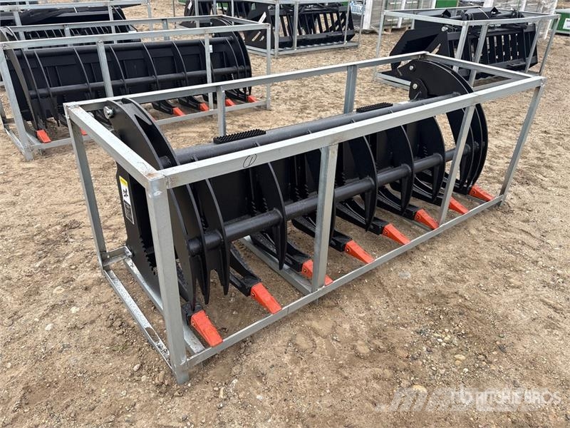 Suihe SSR-78 78 in Skid Steer Root Rake (Unused) Rastrilladoras y rastrilladoras giratorias