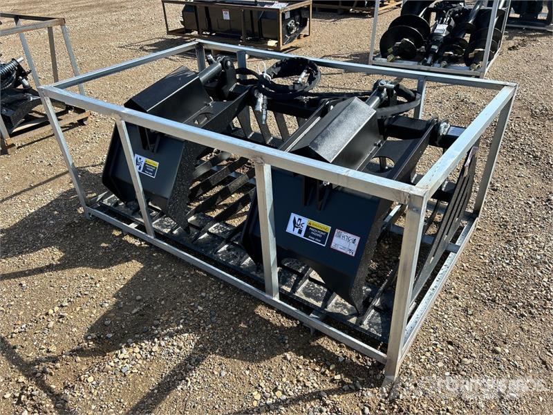 Suihe SSRGB-72 72 in Skeleton Skid Steer Grapple Bucket  Grijpers