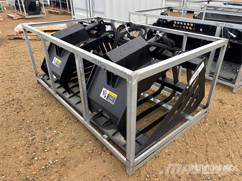 Suihe SSRGB-72 72 in Skeleton Skid Steer Grapple Bucket  Greifer