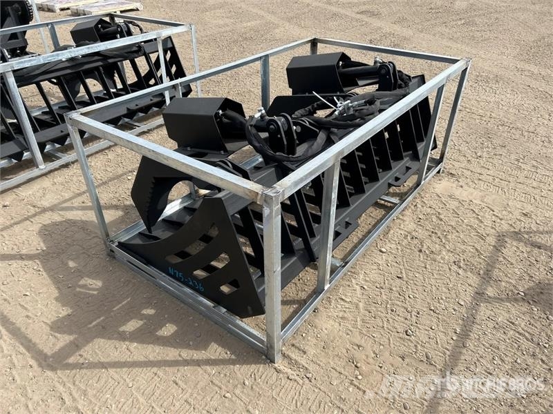 Suihe SSRGB-72 72 in Skeleton Skid Steer Grapple Bucket Grabulje