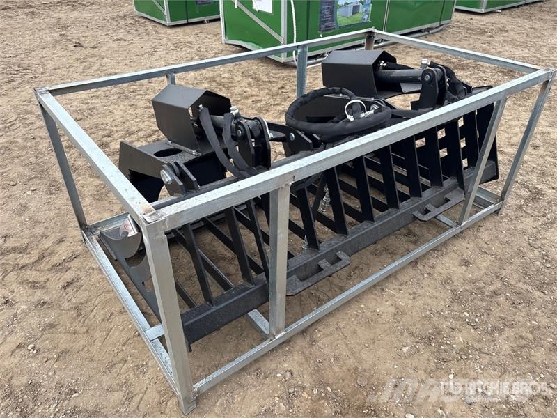 Suihe SSRGB-72 72 in Skeleton Skid Steer Grapple Bucket  Grapples