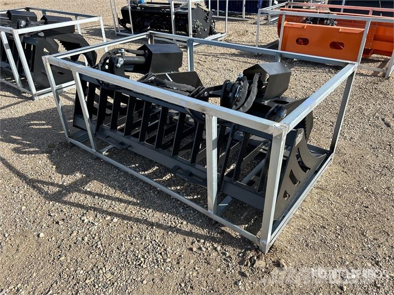 Suihe SSRGB-72 72 in Skeleton Skid Steer Grapple Bucket Grapples