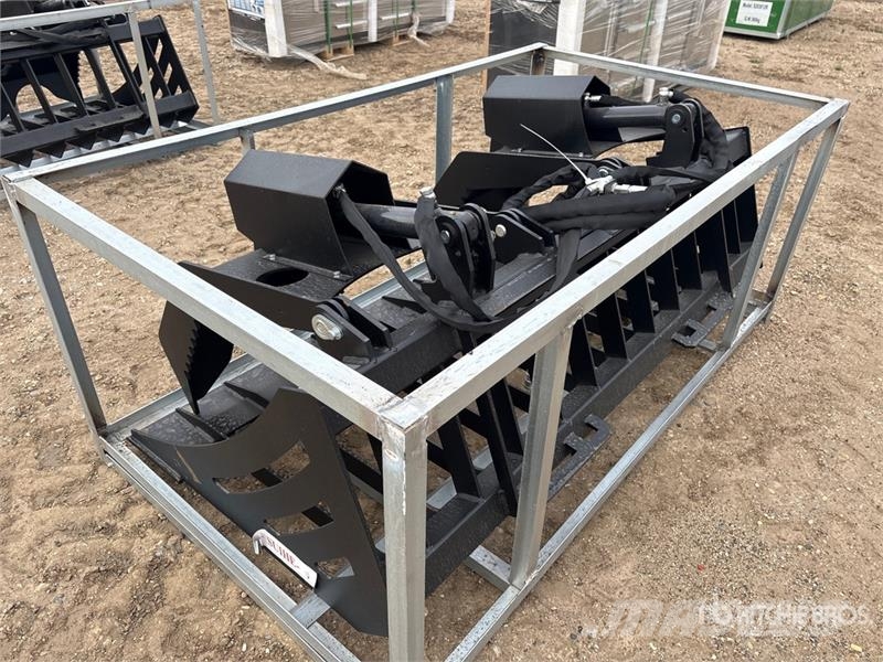 Suihe SSRGB-72 72 in Skeleton Skid Steer Grapple Bucket  Grapples