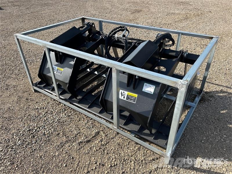 Suihe SSRGB-72 72 in Skeleton Skid Steer Grapple Bucket Grapples