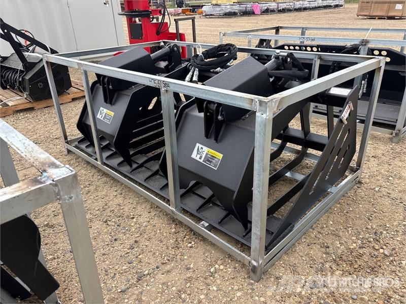 Suihe SSRGB-72 72 in Skeleton Skid Steer Grapple Bucket  Grijpers