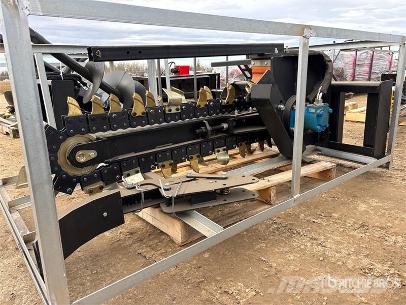 Suihe SST-1000/200 Skid Steer Trencher (Unused) Pinnaselõikurid