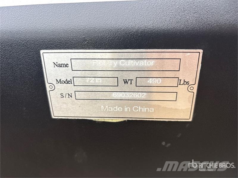 Suihe SSTL 72 in Skid Steer Tiller (Unused) Gradas vibratorias / rotocultivadoras