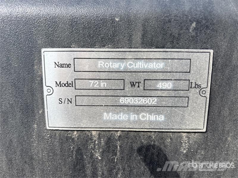 Suihe SSTL 72 in Skid Steer Tiller (Unused) Gradas vibratorias / rotocultivadoras