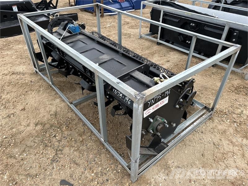 Suihe SSTLRT 72 in Skid Steer Tiller (Unused) Power harrows and rototillers