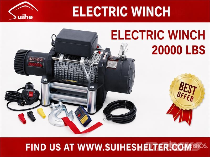 Suihe WW 20000 lb Winch (Unused) Verricelli, paranchi e sollevatori per materiali