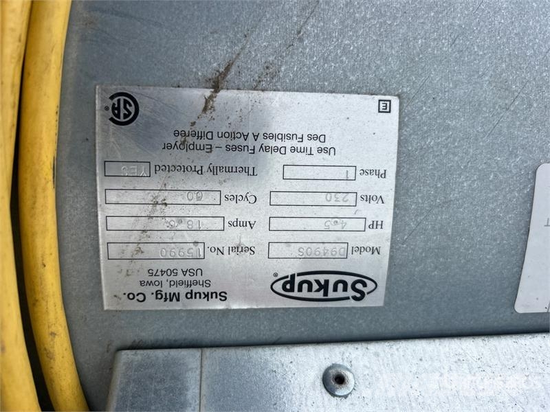 Sukup 4.5 hp Aeration Fan 穀物乾燥機