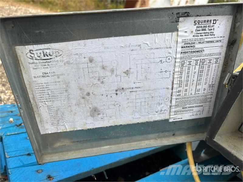Sukup 4.5 hp Aeration Fan 穀物乾燥機