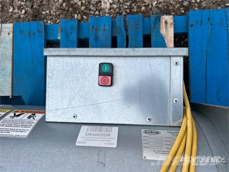 Sukup 4.5 hp Aeration Fan 穀物乾燥機