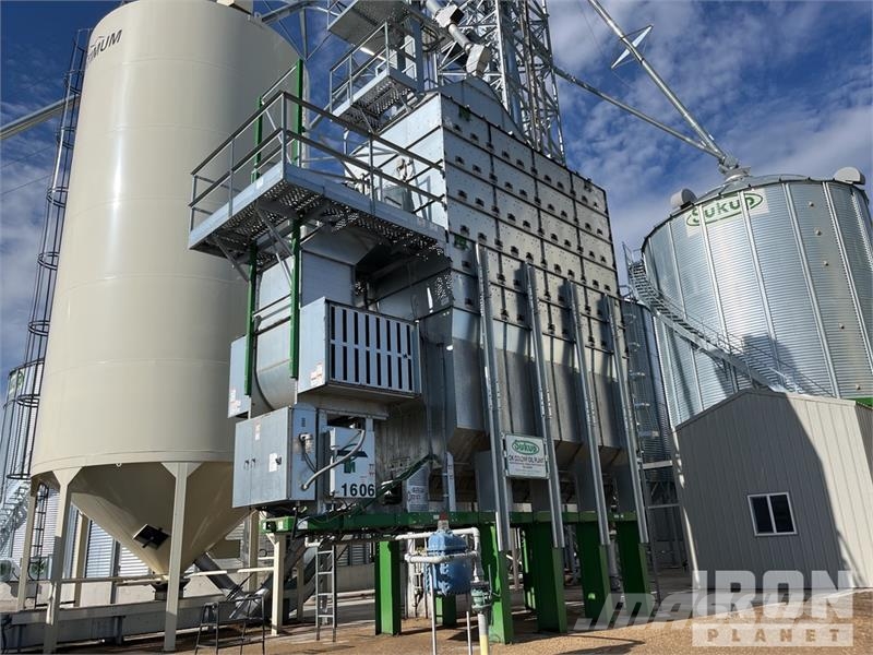 Sukup TM1606 650 bu/hr 6 Tier Stacked Mixed Flow Grain D Tahıl kurutucular
