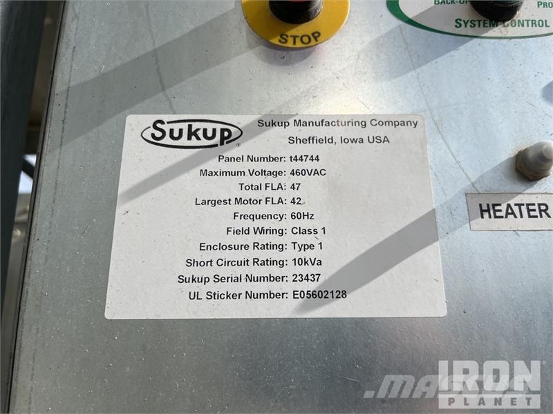 Sukup TM1606 650 bu/hr 6 Tier Stacked Mixed Flow Grain D Tahıl kurutucular