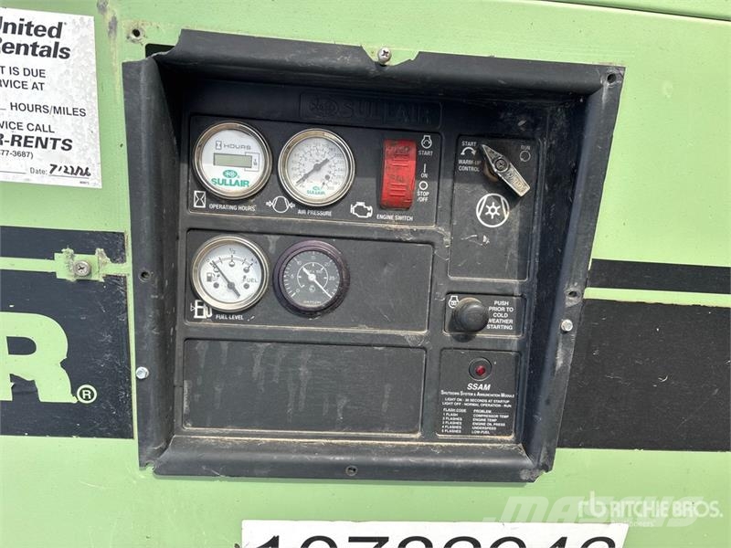 Sullair 185 cfm Mobile Air Compressor Kompressorer