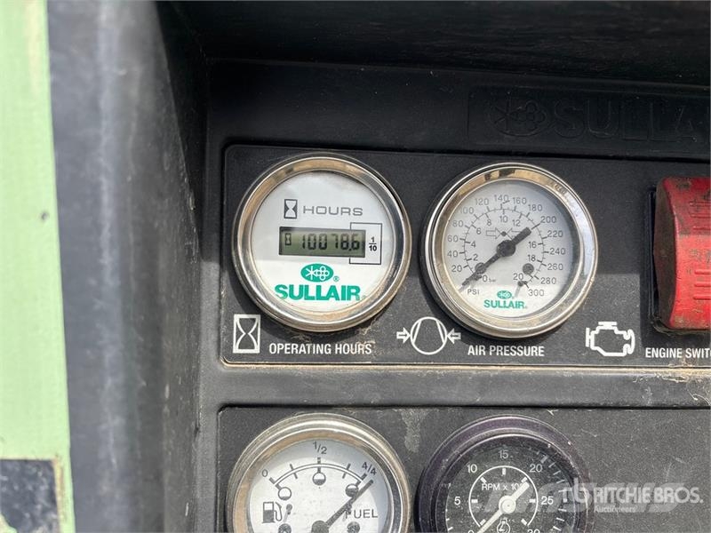 Sullair 185 cfm Mobile Air Compressor Kompressorer
