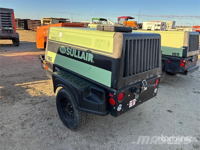 Sullair 185D DPQ KU4F 185 cfm Mobile Air Compressor Kompressorit