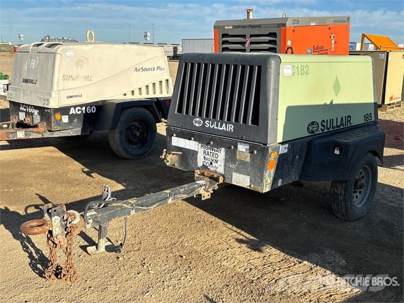 Sullair 185DPQ CAI4 LTC 185 cfm Mobile Air Compressor Compressores