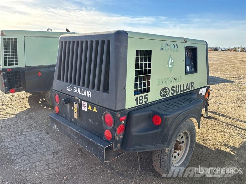 Sullair 185DPQ CAI4 LTC 185 cfm Mobile Air Compressor Compressores