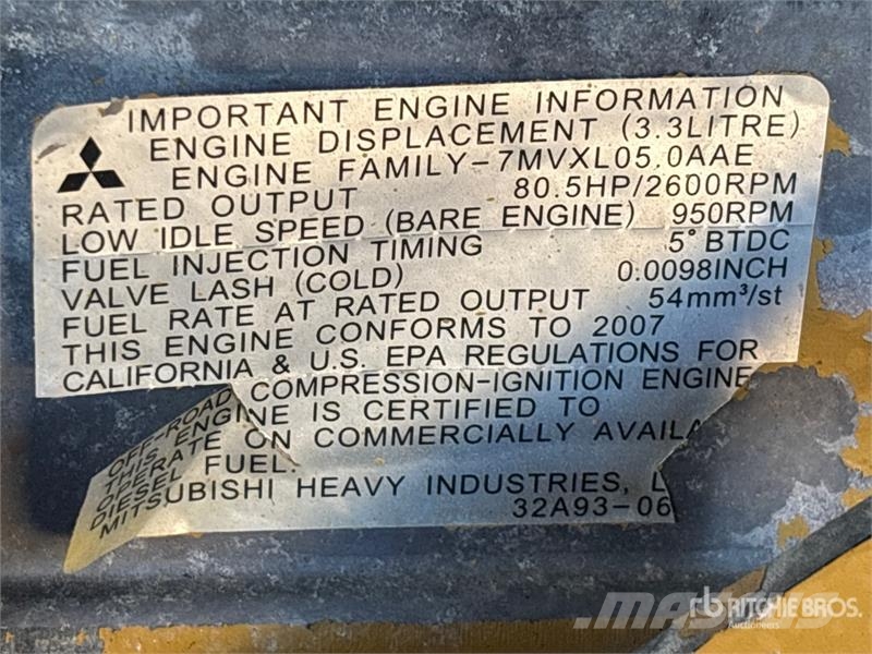 Sullair 225HDPQ CAT 225 cfm Mobile 260 CFM Air Compressor Kompresory