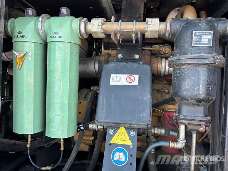 Sullair 900 cfm Mobile Air Compressor Kompressoren