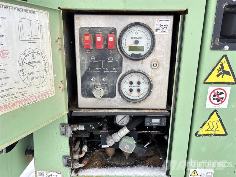 Sullair 900 cfm Mobile Air Compressor Kompresori