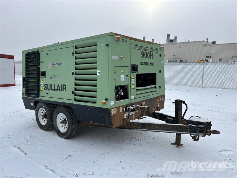 Sullair 900 cfm Mobile Air Compressor Kompresori