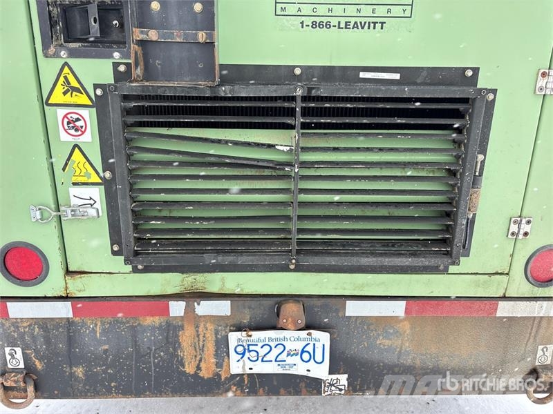 Sullair 900 cfm Mobile Air Compressor Kompresori