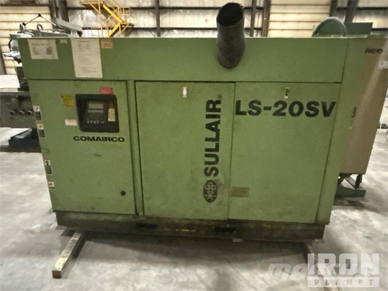 Sullair LS-20SV Skid-Mounted Electric Air Compressor Kompresory