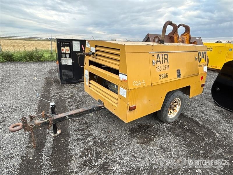 Sullivan Palatek D1850110A 185 cfm Mobile Air Compressor コンプレッサー
