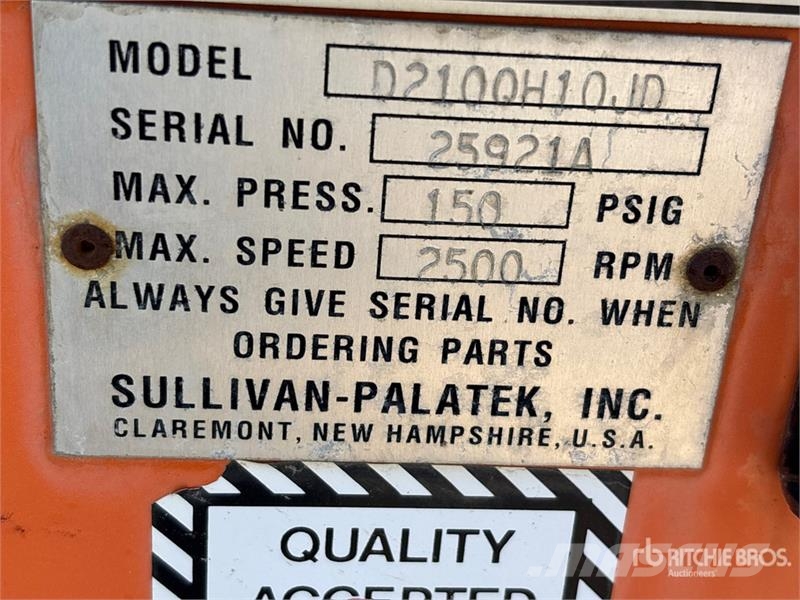 Sullivan Palatek D210QH10JD Kompresörler