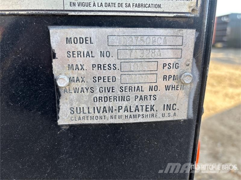 Sullivan-Palatek D375Q8CA Air Compressor (Inoperab Kompresszorok