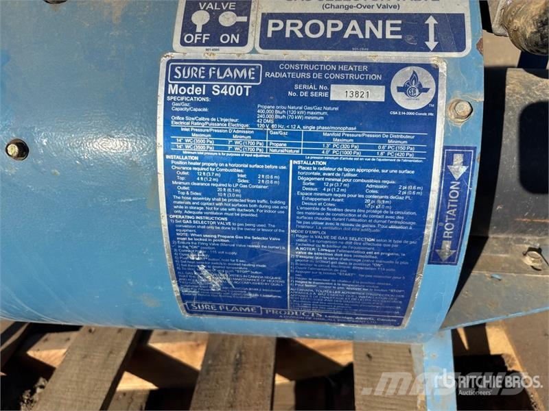 Sure Flame Flame 400000 BTU Space Heater Fűtő és Hűtő felszerelések