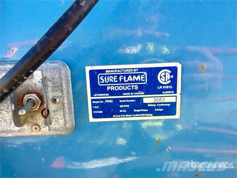  Sure Flame Flame FN42 42 in Fan Drugi deli