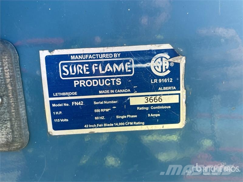 Sure Flame Flame FN42 42 in Fan Drugi deli
